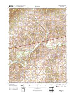 Newville 2013 topographic map thumbnail