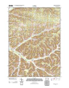 Oswayo 2013 topographic map thumbnail
