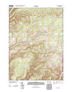Nauvoo 2013 topographic map thumbnail