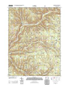 Mayburg 2013 topographic map thumbnail