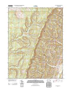 Ogletown 2013 topographic map thumbnail