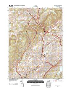 Scranton 2013 topographic map thumbnail