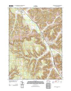 Port Allegany 2013 topographic map thumbnail