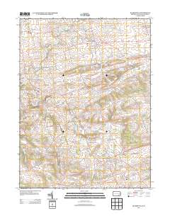 Quarryville 2013 topographic map thumbnail