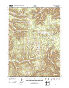 Norwich 2013 topographic map thumbnail
