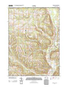 Russell 2013 topographic map thumbnail