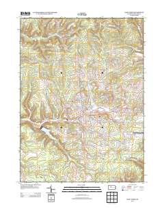 Saint Marys 2013 topographic map thumbnail