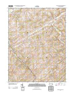 Seven Valleys 2013 topographic map thumbnail