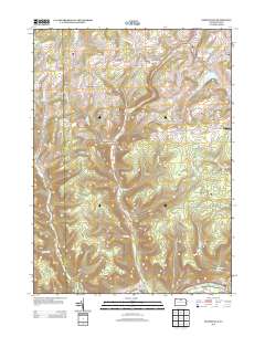 Sabinsville 2013 topographic map thumbnail