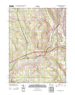 Sharon West 2013 topographic map thumbnail