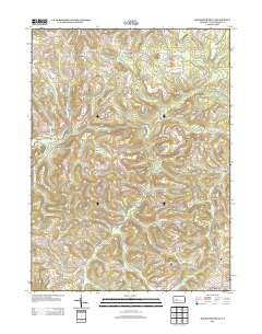 Rochester Mills 2013 topographic map thumbnail