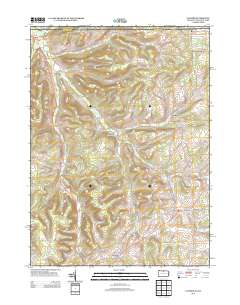Ulysses 2013 topographic map thumbnail