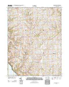 Wakefield 2013 topographic map thumbnail