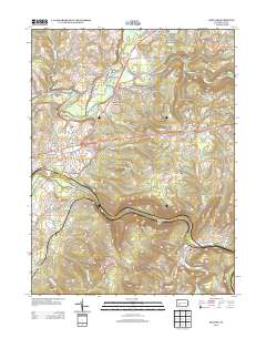 Bolivar 2013 topographic map thumbnail