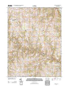 Airville 2013 topographic map thumbnail