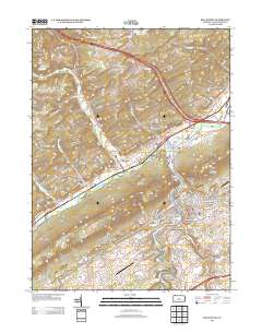 Bellefonte 2013 topographic map thumbnail