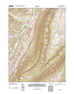 Bellwood 2013 topographic map thumbnail