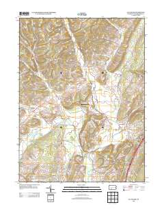 Alum Bank 2013 topographic map thumbnail