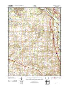 Bessemer 2013 topographic map thumbnail