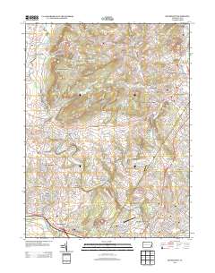 Boyertown 2013 topographic map thumbnail