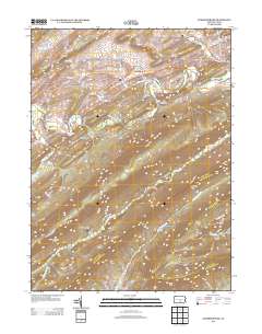 Andersonburg 2013 topographic map thumbnail