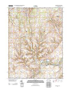 Bangor 2013 topographic map thumbnail