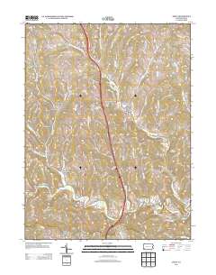 Amity 2013 topographic map thumbnail