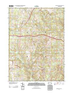 Barkeyville 2013 topographic map thumbnail