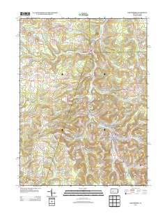 Barnesboro 2013 topographic map thumbnail