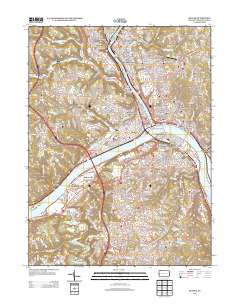 Beaver 2013 topographic map thumbnail