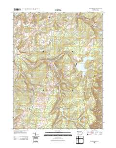 Beaverdale 2013 topographic map thumbnail