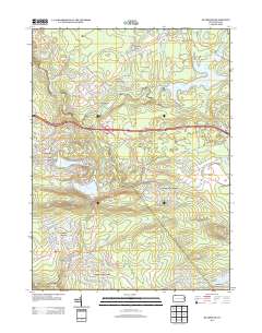 Blakeslee 2013 topographic map thumbnail