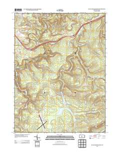 Black Moshannon 2013 topographic map thumbnail