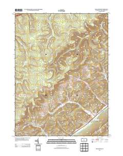 Bear Knob 2013 topographic map thumbnail