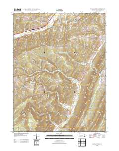 Buffalo Mills 2013 topographic map thumbnail