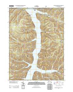 Cornplanter Run 2013 topographic map thumbnail