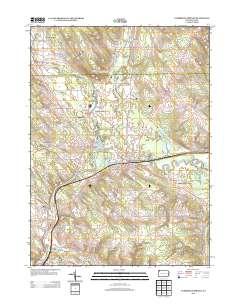 Cambridge Springs 2013 topographic map thumbnail