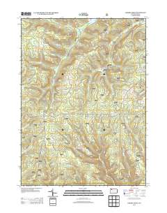 Cherry Grove 2013 topographic map thumbnail