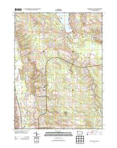 Conneaut Lake 2013 topographic map thumbnail