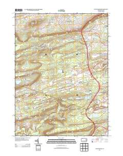 Conyngham 2013 topographic map thumbnail