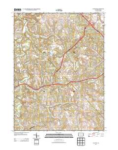 Clinton 2013 topographic map thumbnail