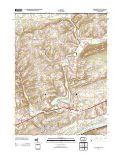 Bloomsburg 2013 topographic map thumbnail