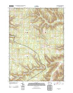 Cyclone 2013 topographic map thumbnail