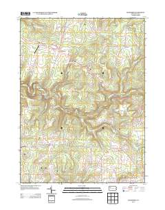 Cranberry 2013 topographic map thumbnail
