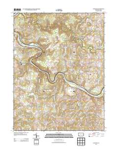 Dawson 2013 topographic map thumbnail