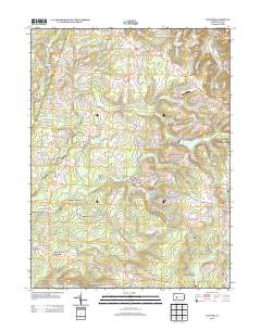 Colver 2013 topographic map thumbnail
