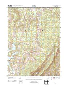 Central City 2013 topographic map thumbnail