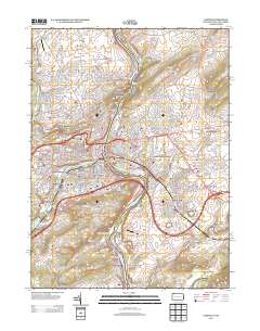 Easton 2013 topographic map thumbnail