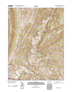 Everett East 2013 topographic map thumbnail