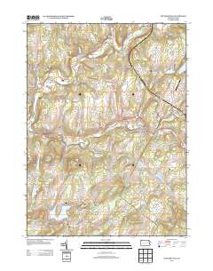 Factoryville 2013 topographic map thumbnail